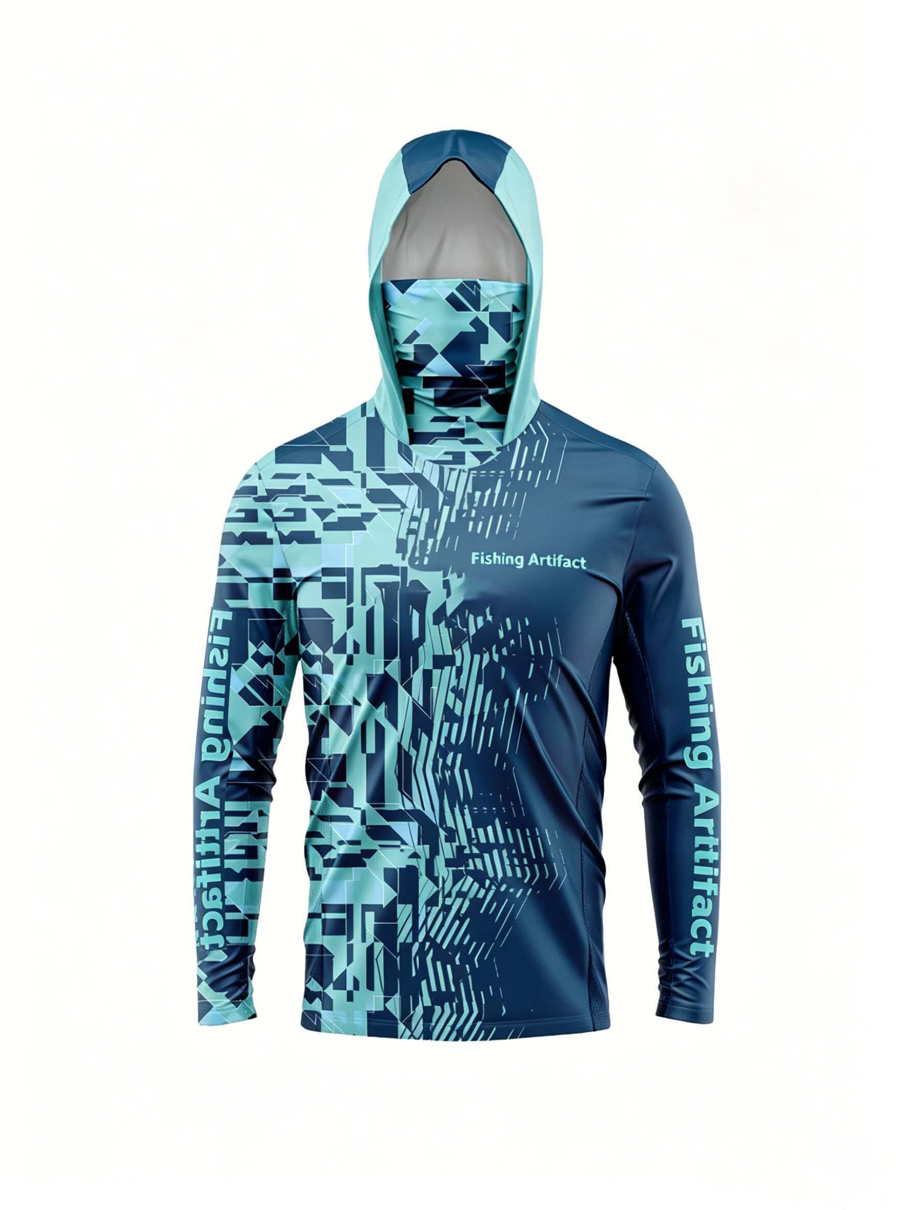 Wallpaper - Zomerhoodie voor heren, geschikt voor vissen,