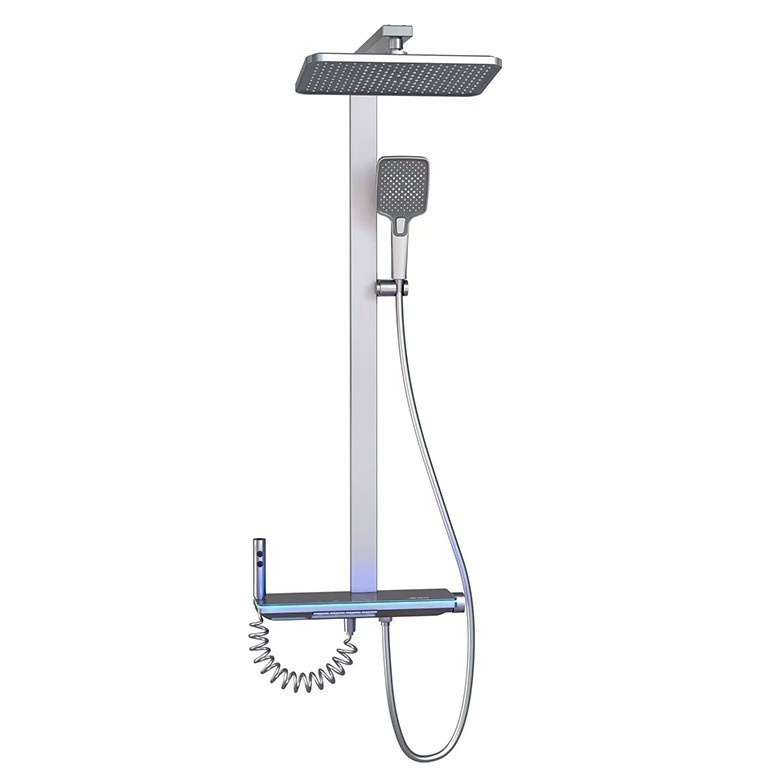 Faucet - Supercharged digitaal display Badverwarmer Douchekop Set