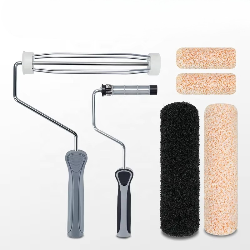 Paint Brush - 6 stuks industriële polyester muurverf gereedschap,