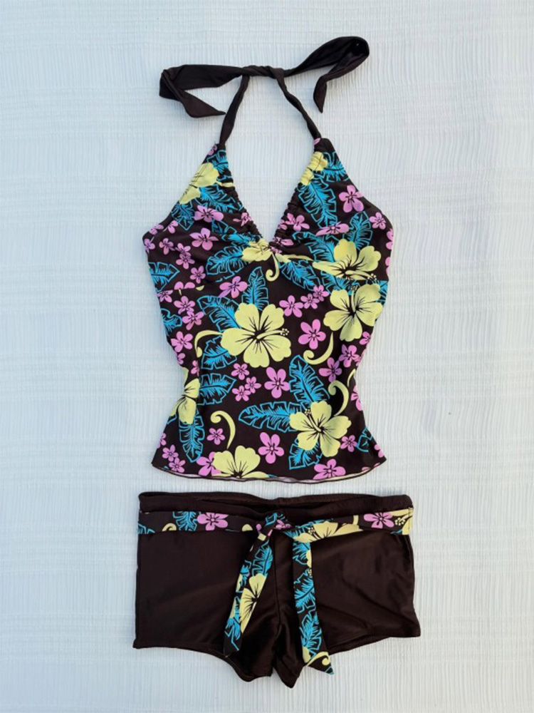 Wallpaper - Zomer Dames Hawaiiaans Tropisch Strand Hibiscus