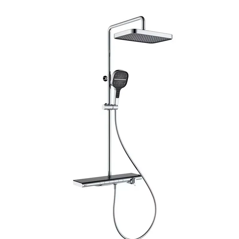 Faucet - Slimme LED digitale thermostaat doucheset chroom