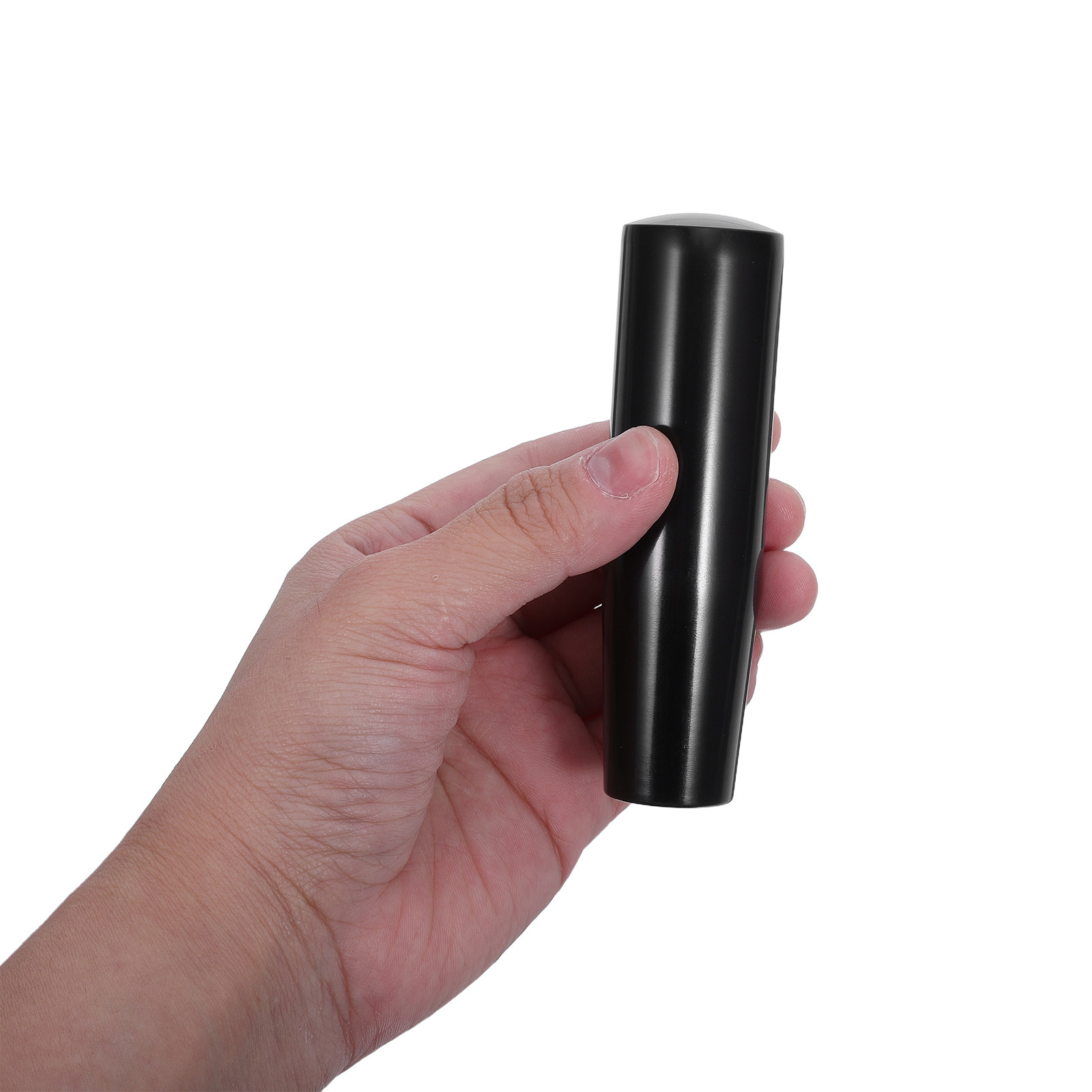 Door Handle - Zwarte draaiknop 10 cm met vrouwelijke
