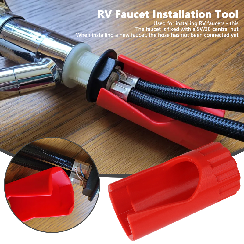 Faucet - Wastafelkraan Basis Schroefbevestiging Bevestigingsmoeren Snelle installatie