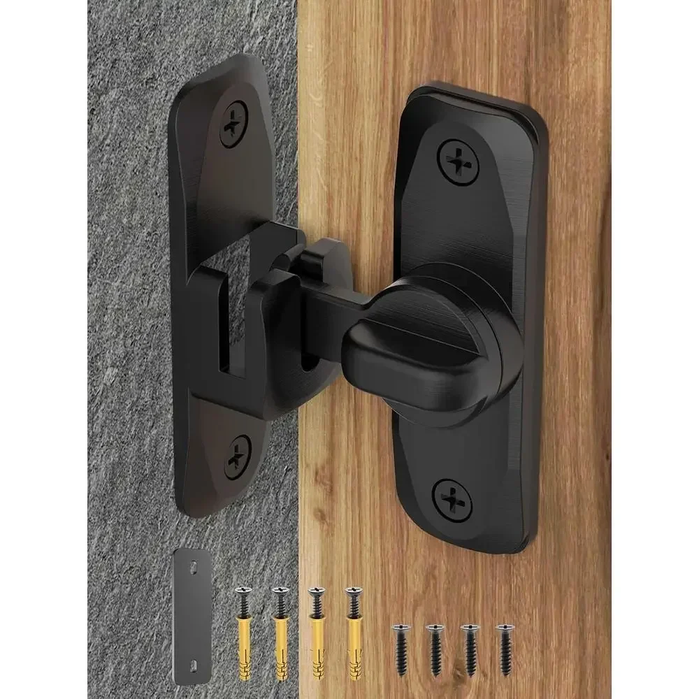 Door Lock - 90/180 graden draaibare schuurdeurvergrendeling, beschermt de