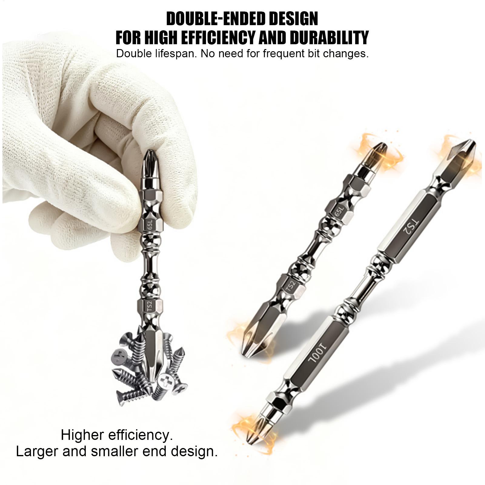 Drill Bits - Schroevendraaierbitset Magnetisch Heavy Duty Metal Hex