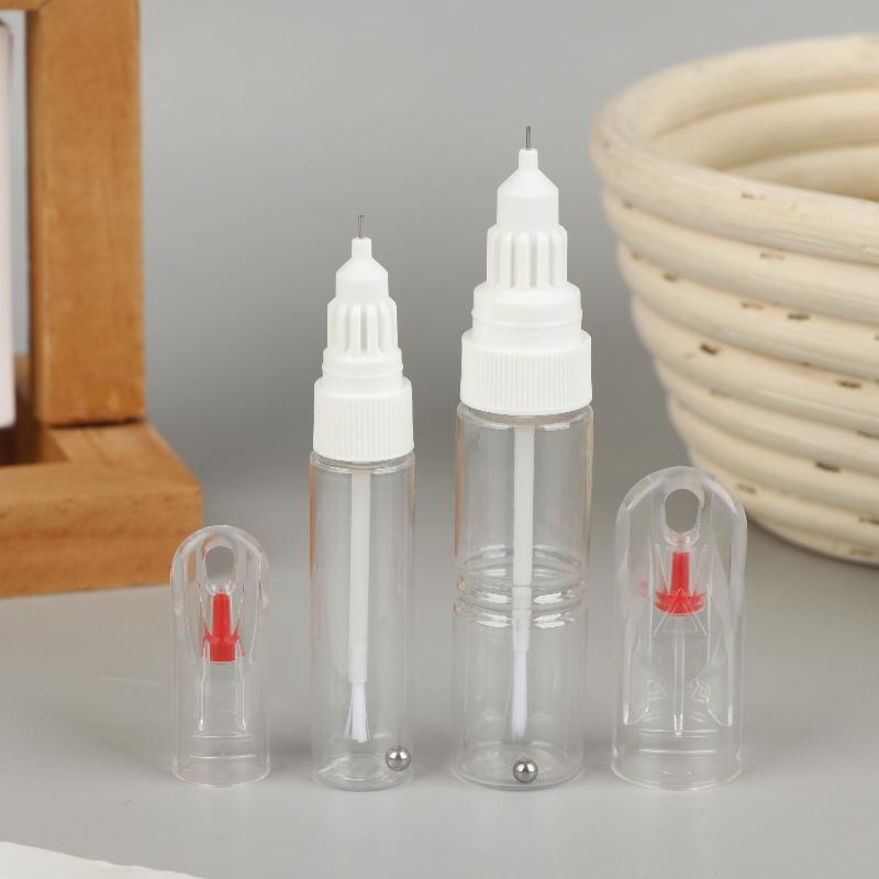 Paint Brush - 【2-in-1 naaldborstel, nagellakpen voor twee doeleinden,