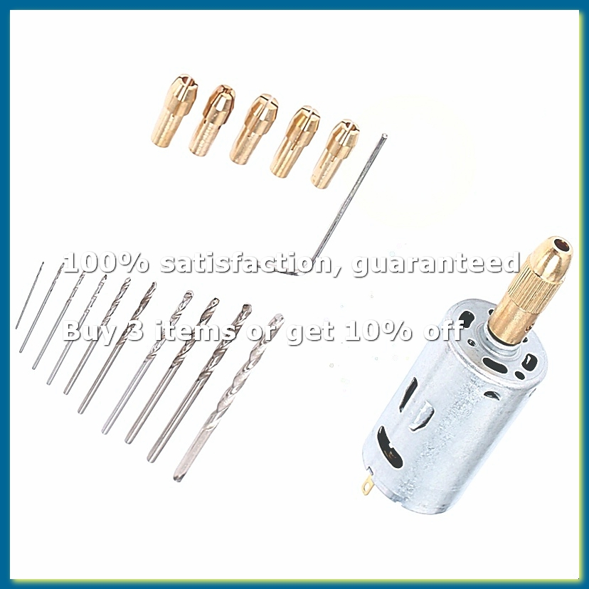 Drill Bits - Mini Elektrische Handboor Set DC 12V