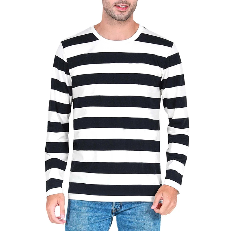 Wallpaper - Heren 3D-print camouflage T-shirt met lange