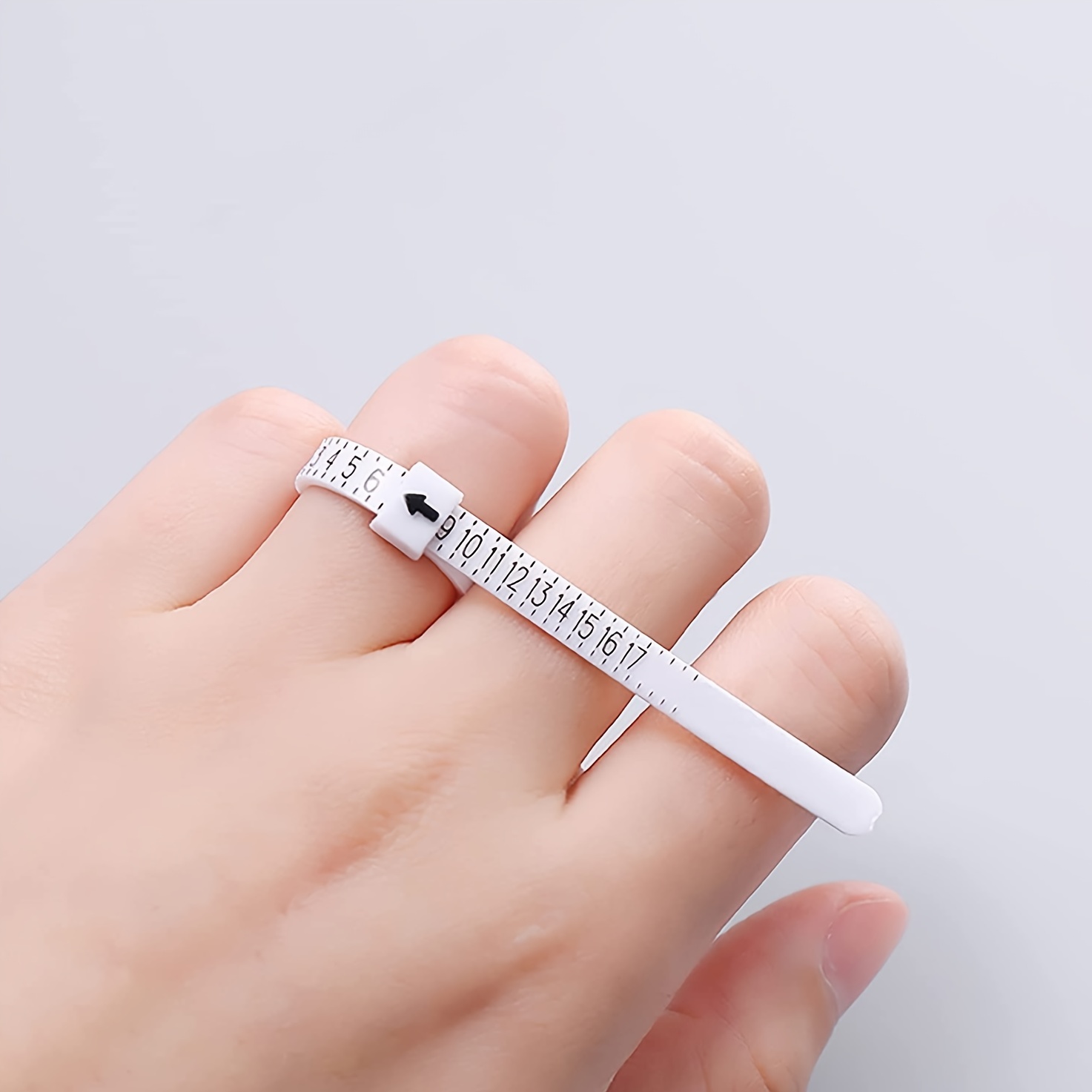 Tape Measure - Witte ringmaatmeter – zachte, verstelbare meetlint