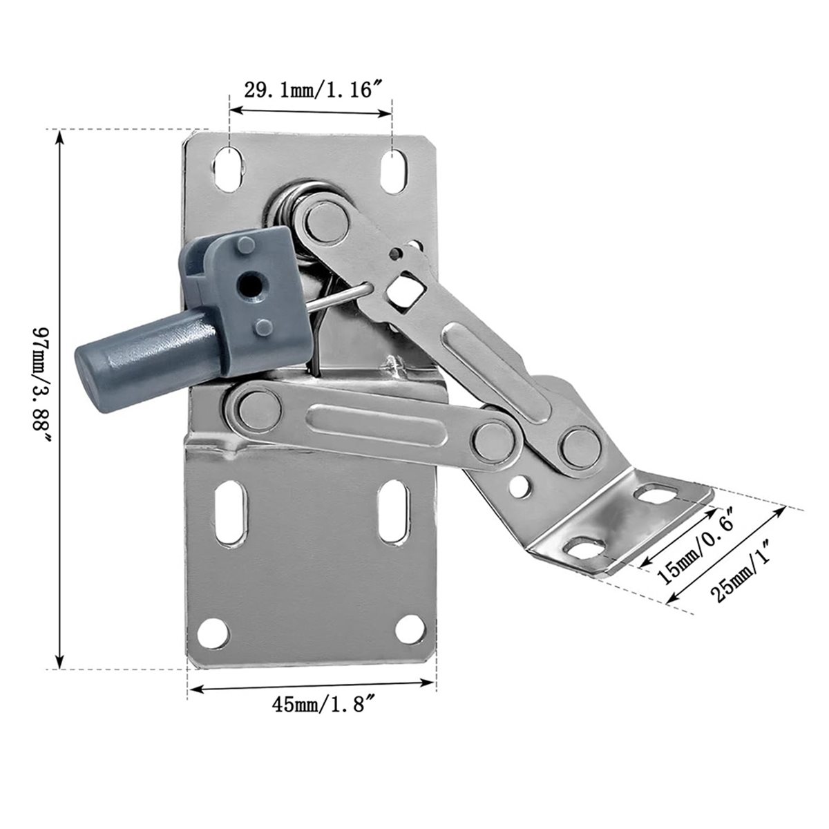 (A02R] 2 Stuks 45 Graden Kast  - Cabinet Hinges recensie en prijs