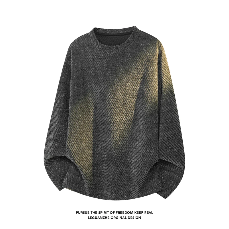 Heren T-shirt met diagonale st - Wallpaper recensie en prijs