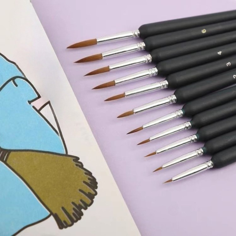 11-delige verfkwastenset, prof - Paint Brush recensie en prijs