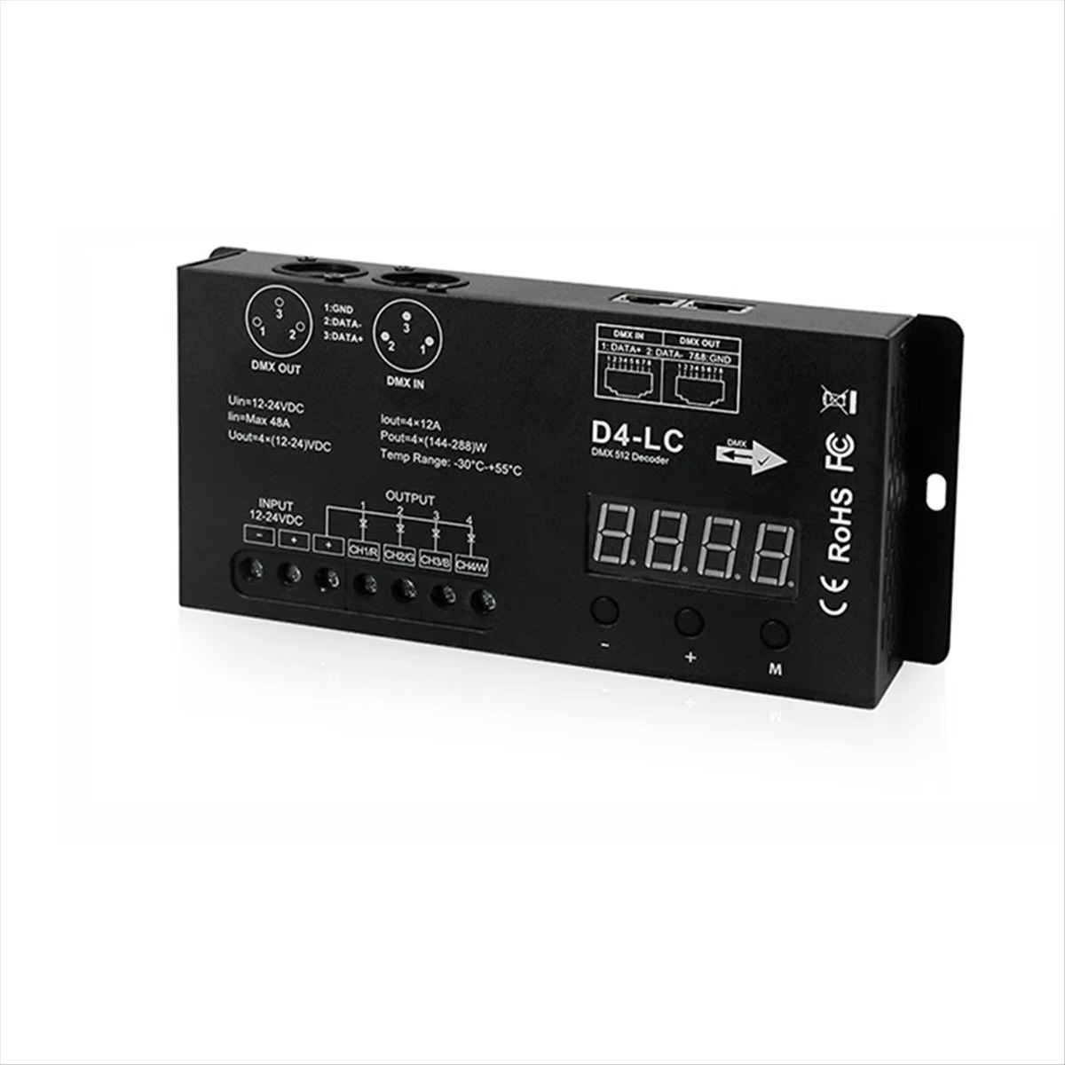 Hoogvermogen DMX512 LED-contro - Led Strip Lights recensie en prijs