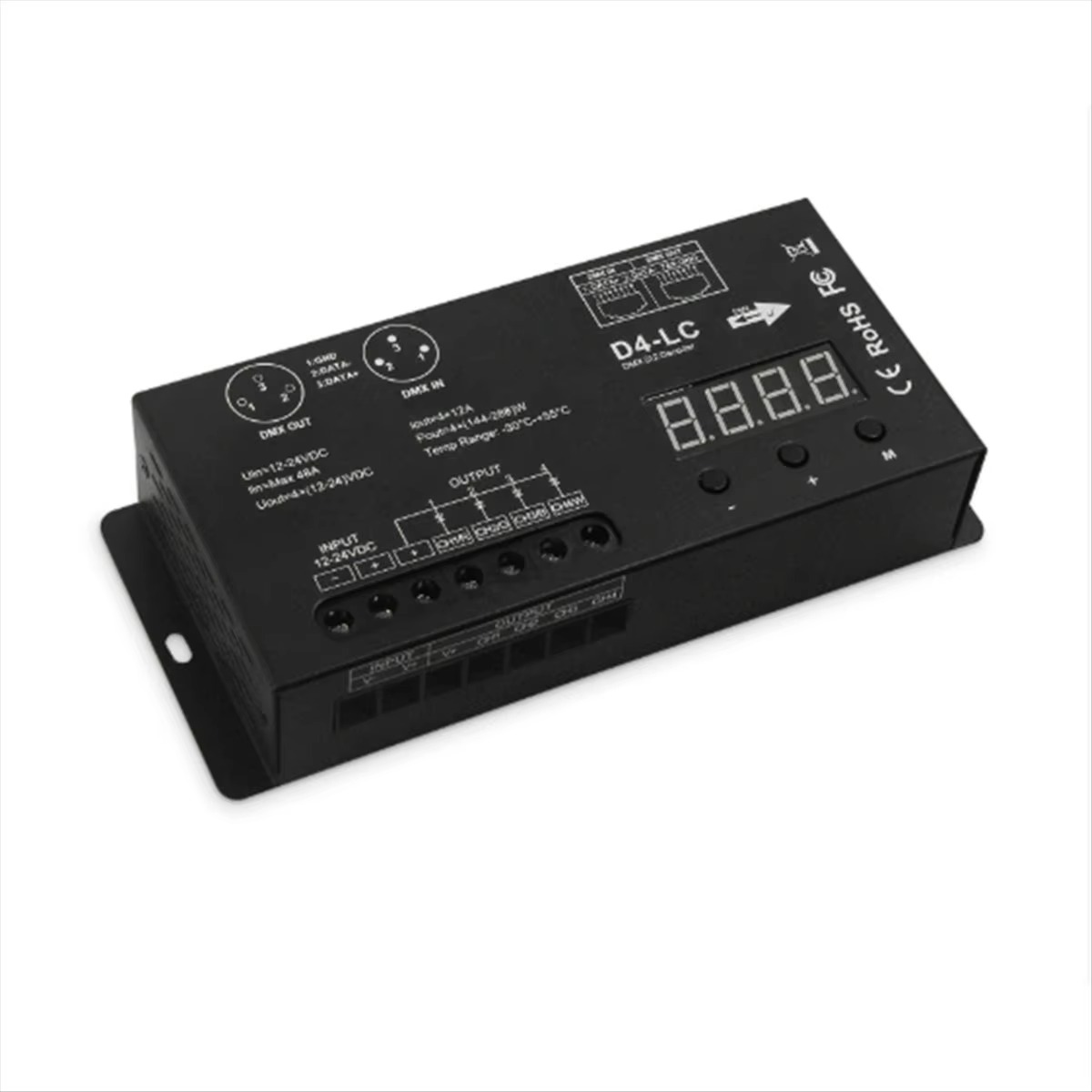 Hoogvermogen DMX512 LED-contro - Led Strip Lights recensie en prijs