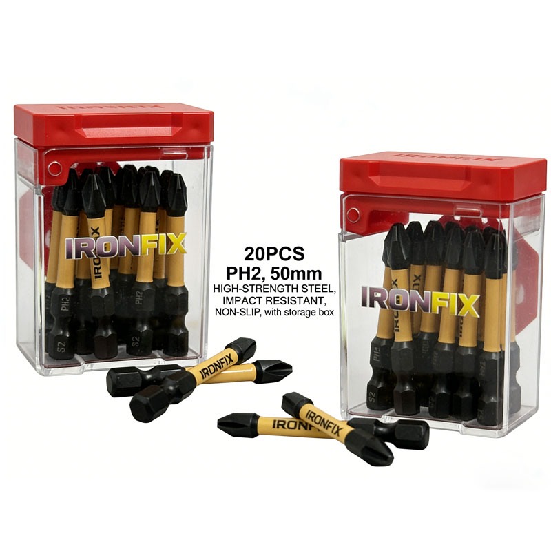 Duurzame set van 20 PH2-schroe - Drill Bits recensie en prijs