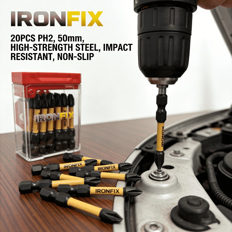 Duurzame set van 20 PH2-schroe - Drill Bits recensie en prijs
