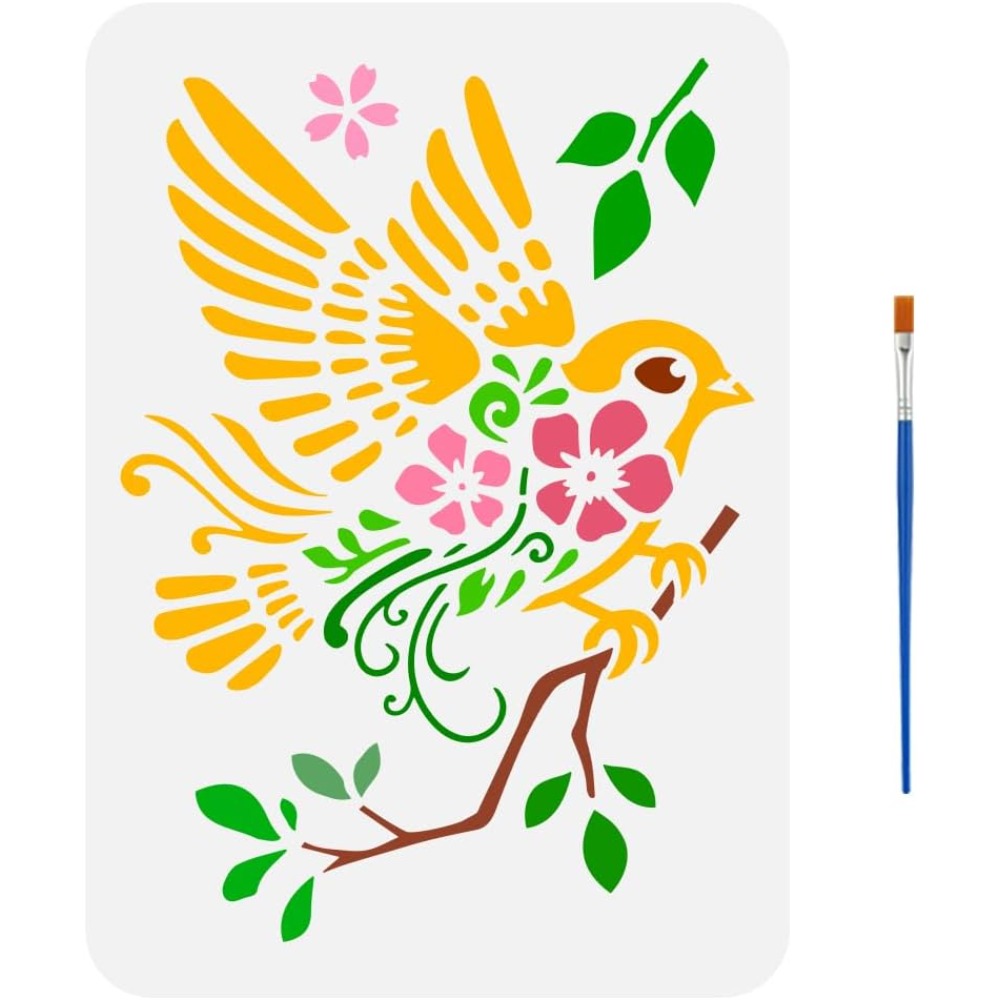 Mussen op takken tekening sten - Paint Brush recensie en prijs