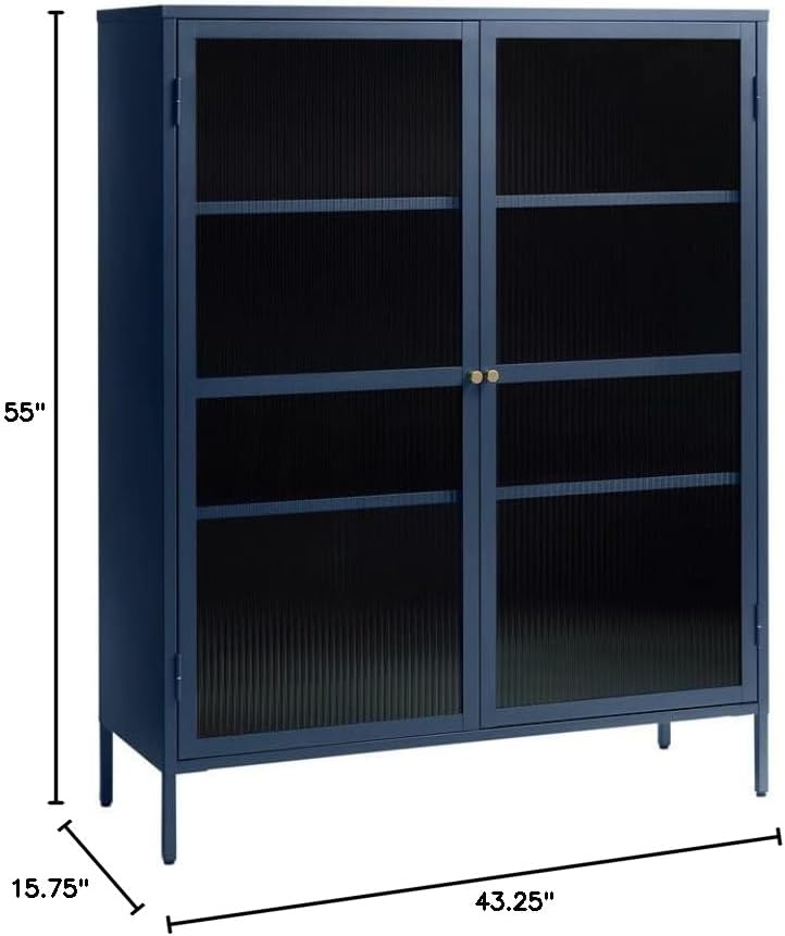 # Moderne stalen vitrinekast m - Cabinet Hinges recensie en prijs