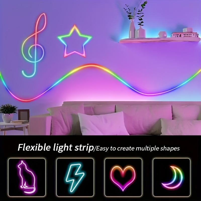 RGBIC Flexibele Neon Strip Lic - Led Strip Lights recensie en prijs