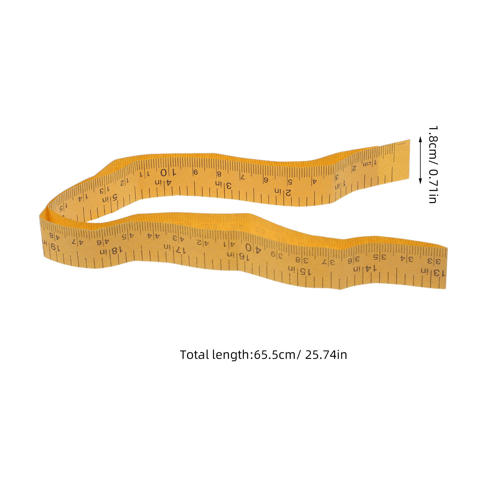 64 cm, 25,2 inch, dik en stevi - Tape Measure recensie en prijs