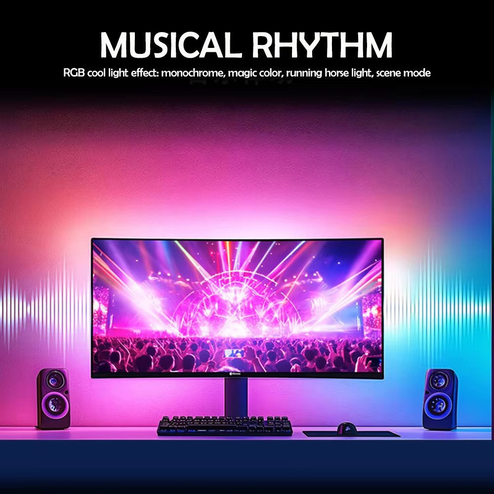 RGB Gaming Lights Strip Monito - Led Strip Lights recensie en prijs