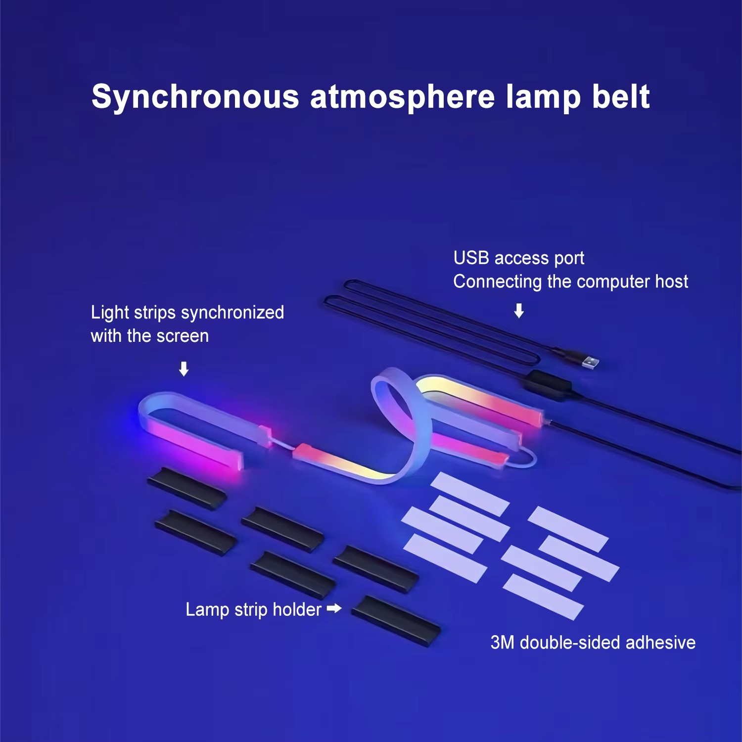 RGB Gaming Lights Strip Monito - Led Strip Lights recensie en prijs