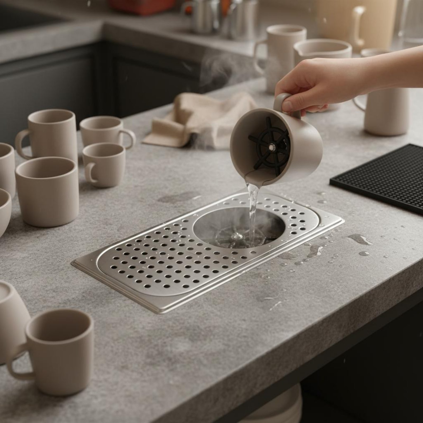 Automatische bekerreiniger Mul - Faucet recensie en prijs