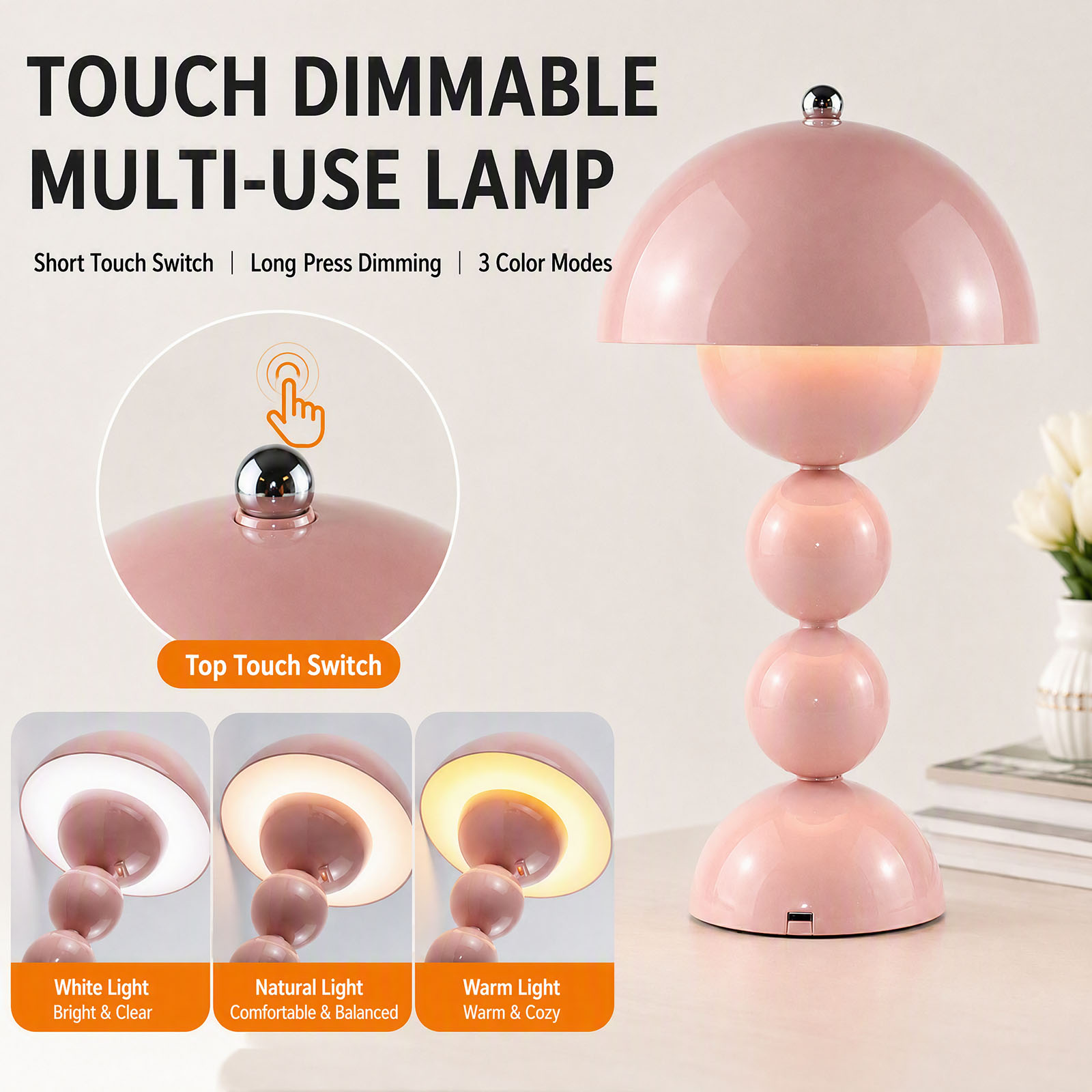 USB Mushroom Bud LED Tafellamp - Light Switch recensie en prijs