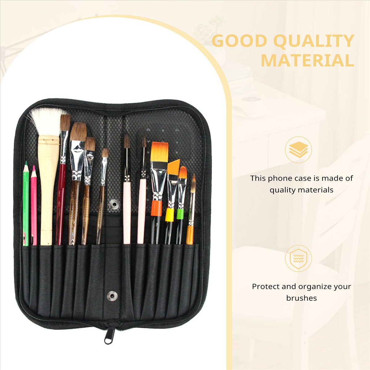 (A02R] 38 cm kunstenaarskwasth - Paint Brush recensie en prijs