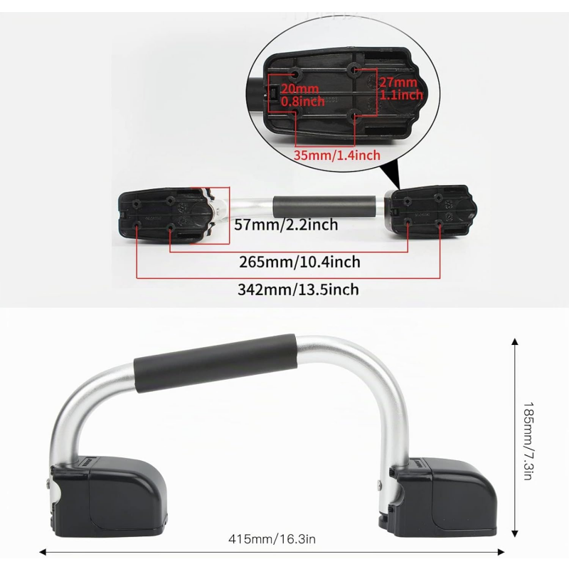 Vervangende inklapbare handgre - Door Handle recensie en prijs