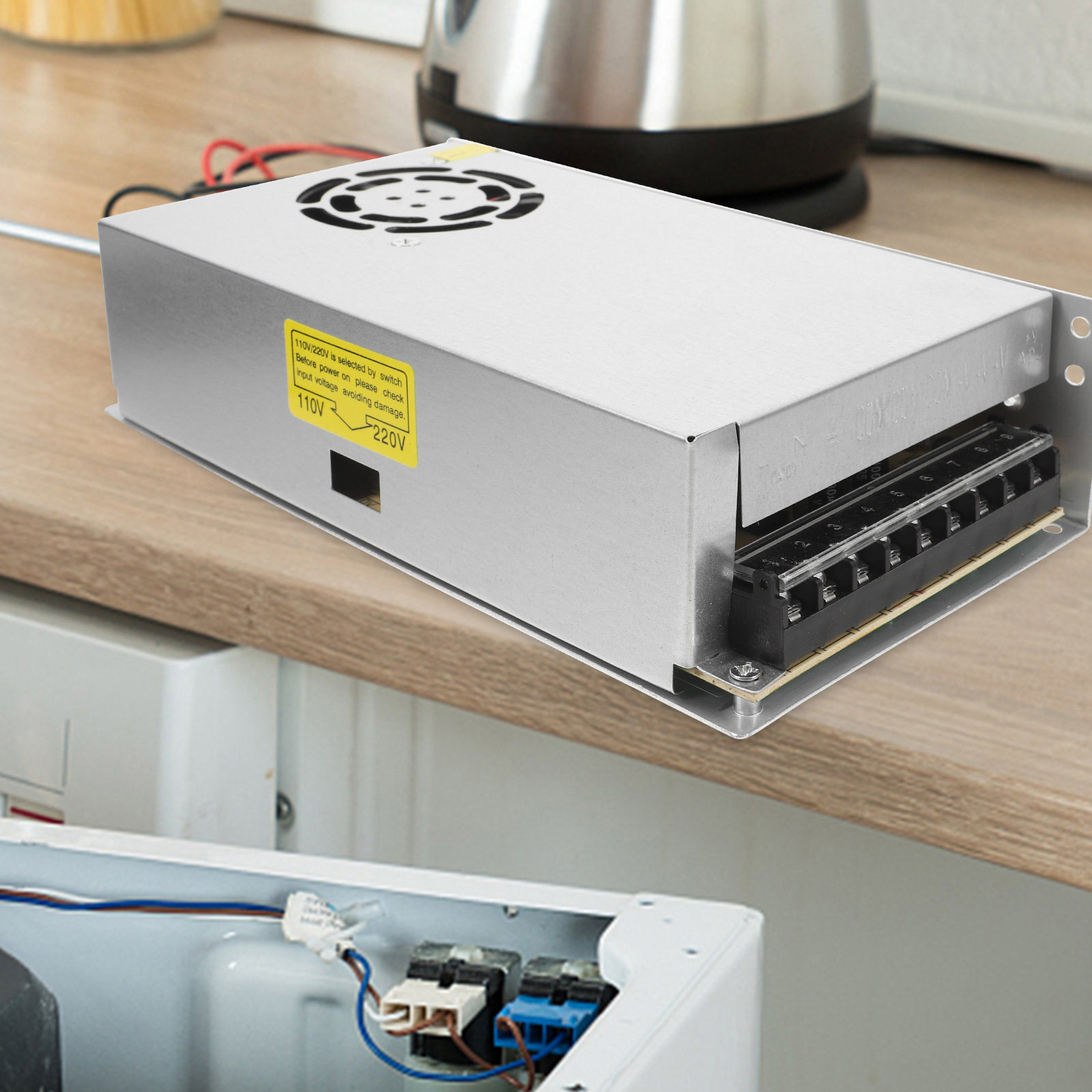 Industriële schakelende voedin - Led Strip Lights recensie en prijs