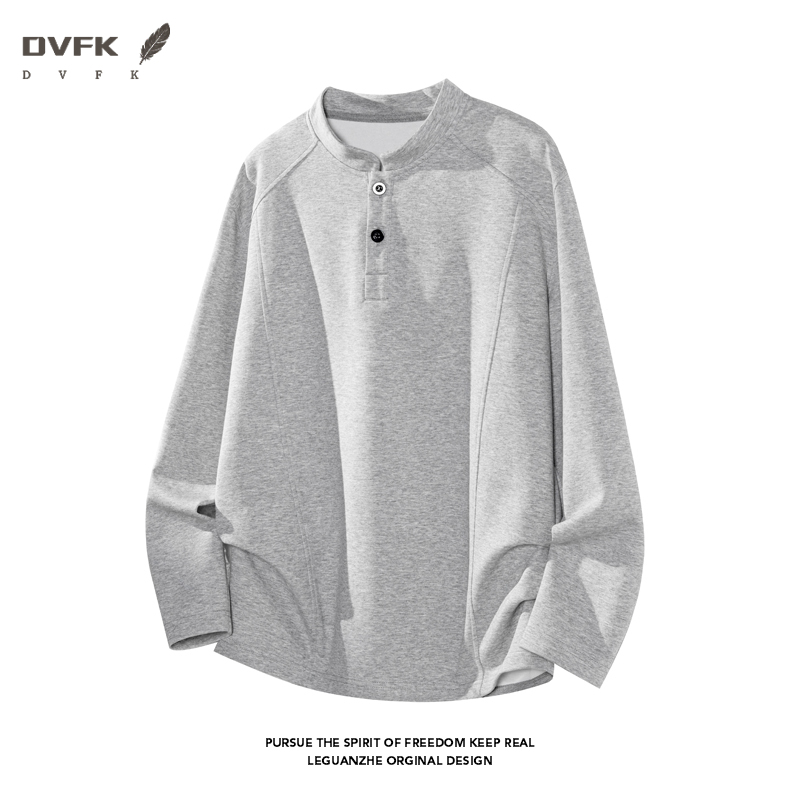 Heren Henley-shirt met raglanm - Wallpaper recensie en prijs