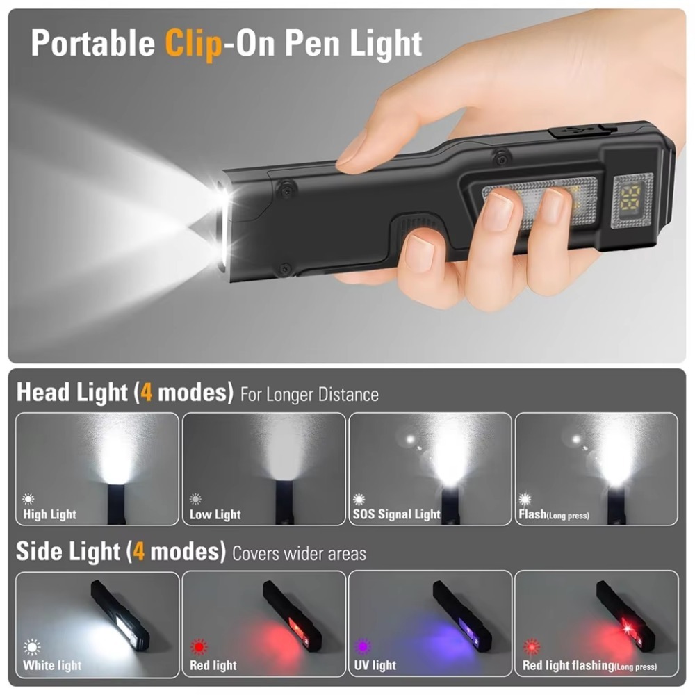 Ultradunne EDC oplaadbare LED- - Light Switch recensie en prijs