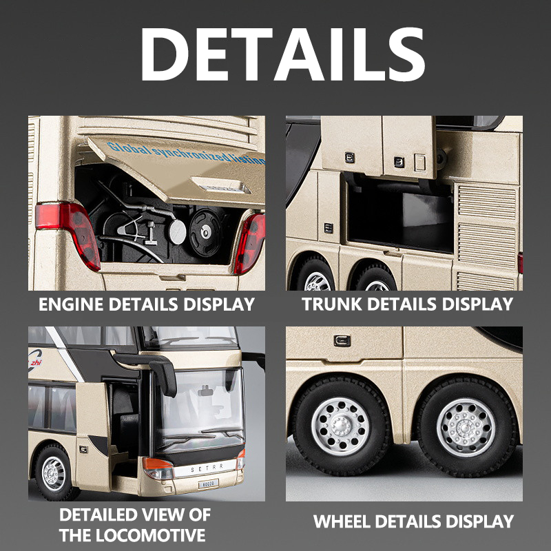 Legering busmodel met licht en - Light Switch recensie en prijs