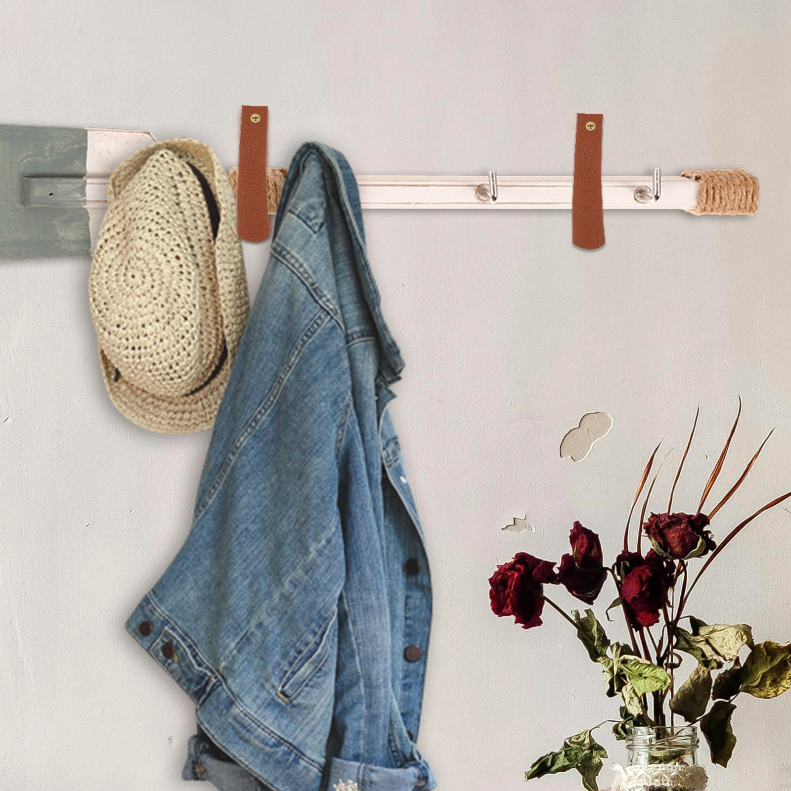 4 stuks wandhangers in bohemie - Curtain Rods recensie en prijs