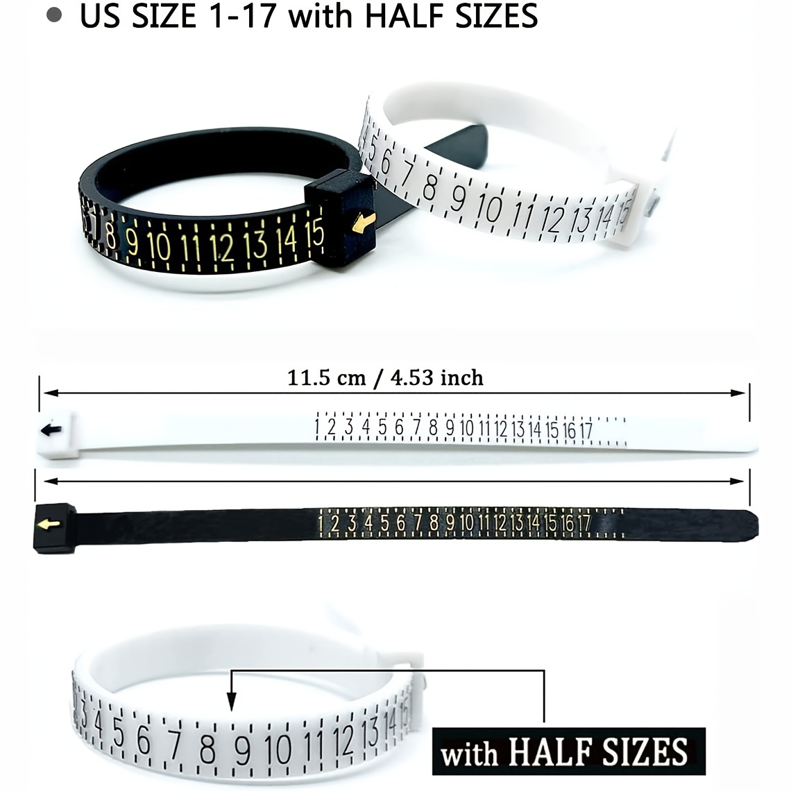 Witte ringmaatmeter – zachte,  - Tape Measure recensie en prijs