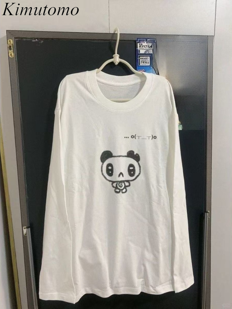 Kimutomo T-shirts Vrouwen Cart - Wallpaper recensie en prijs
