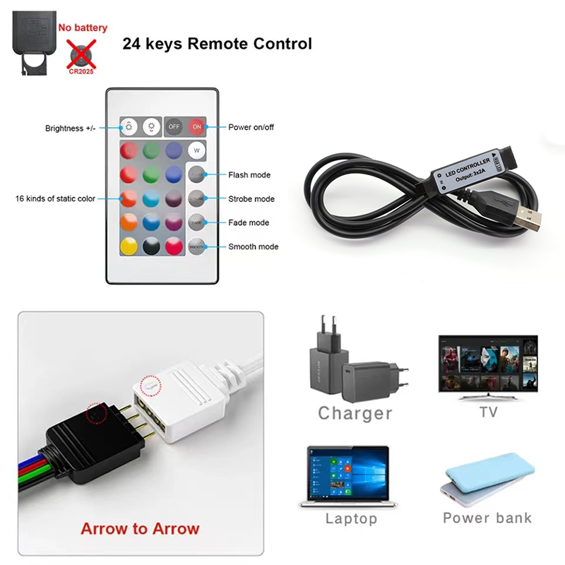 5V USB Smart LED Stripverlicht - Led Strip Lights recensie en prijs