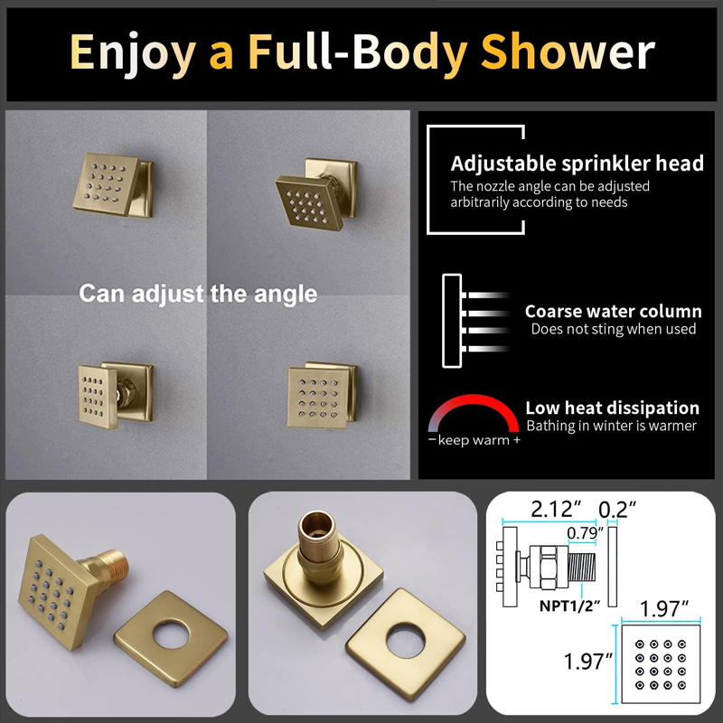 Messing geborsteld goud digita - Faucet recensie en prijs